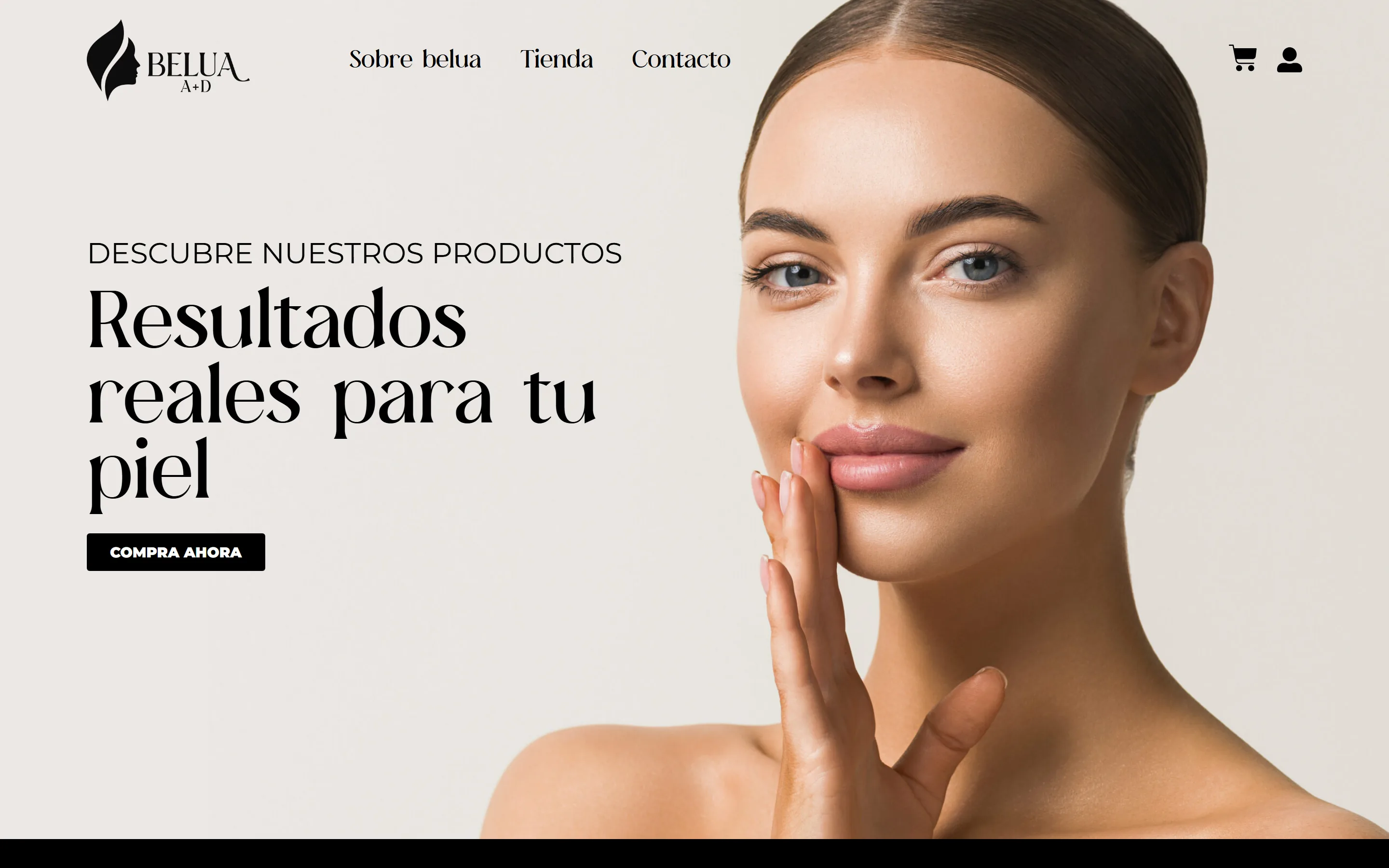 Web de Belua Skin